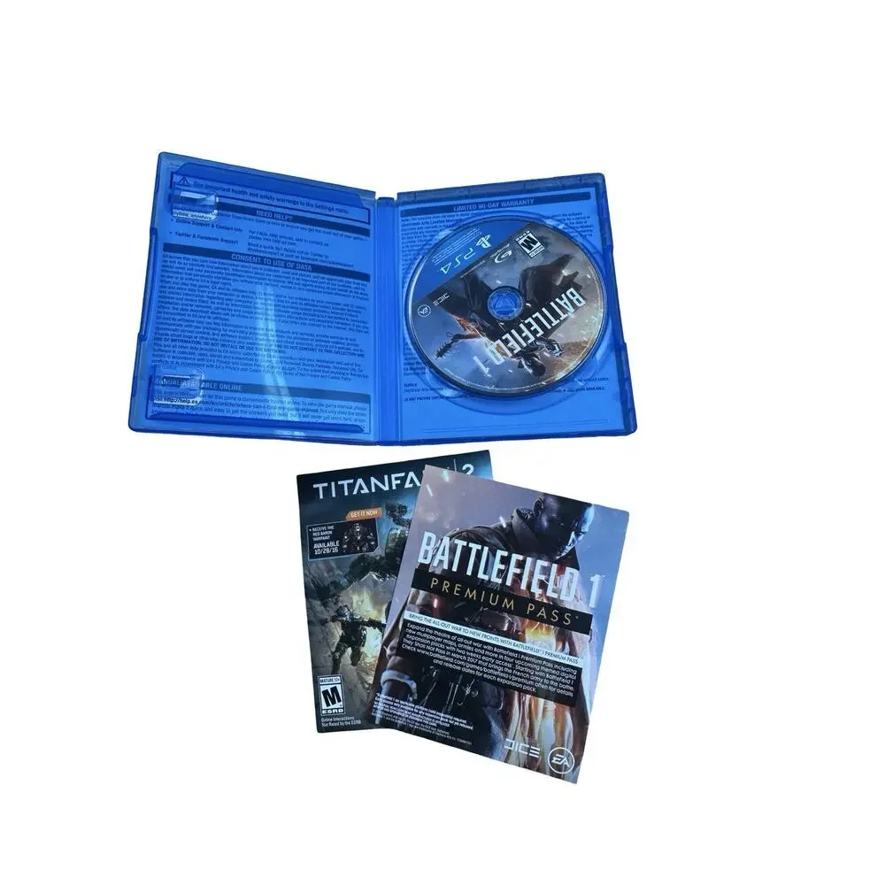 PS4 Game Lot MGS V Phantom Pain Uncharted 4 Rainbow Six Siege Battlefield 1